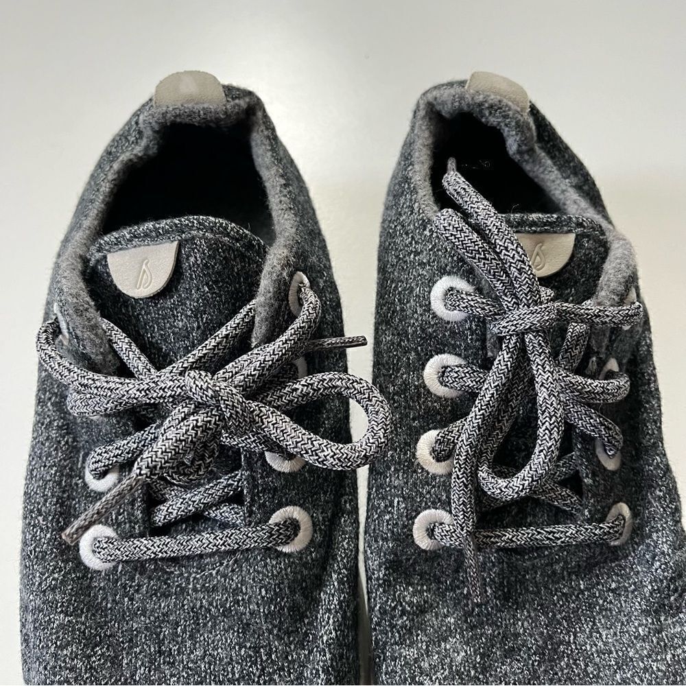 Women's Wool Runners Natural Grey 8 - Picture 13 of 13